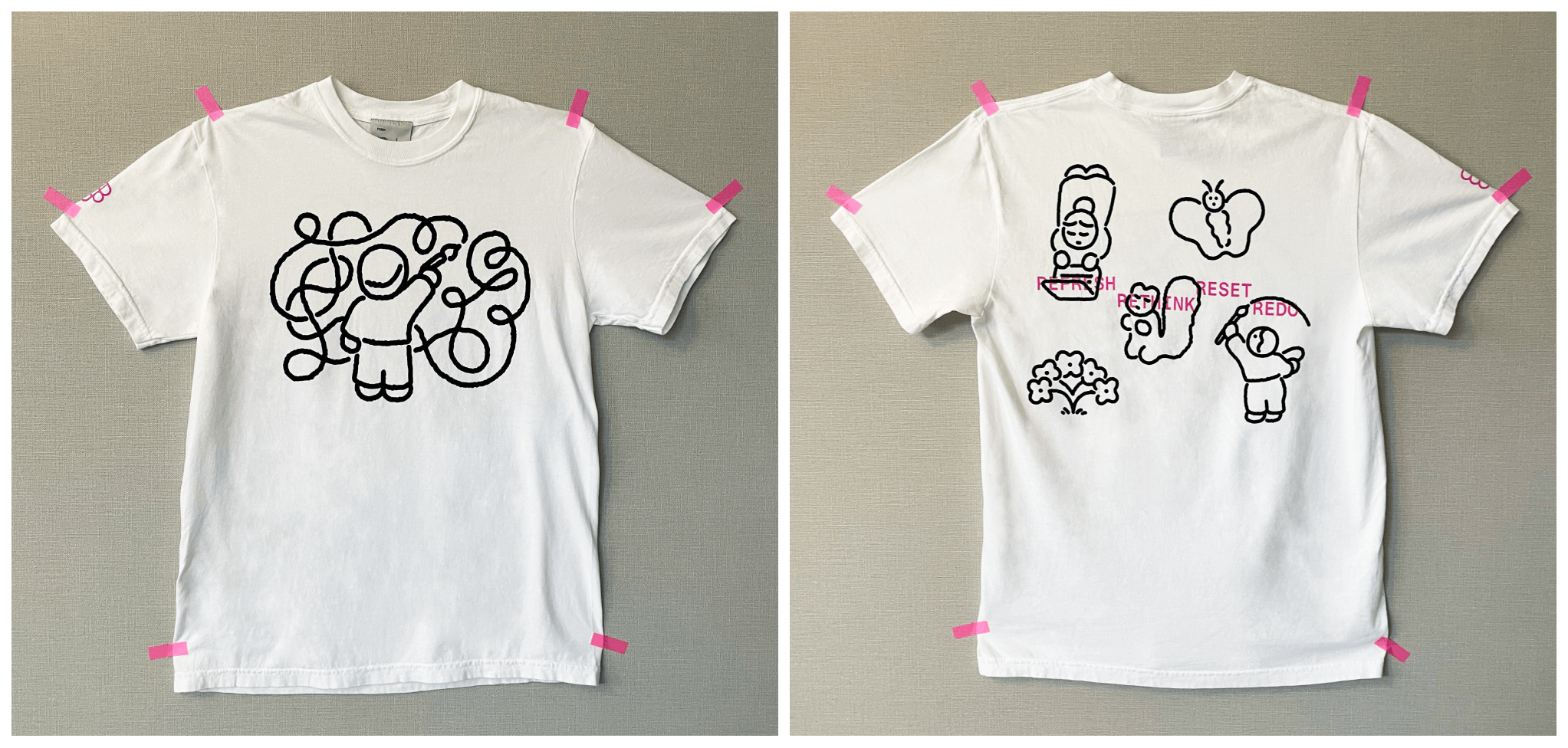 Tシャツ 「Doodle Tee」の写真