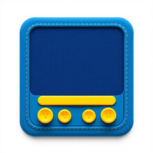 パズルゲーム_UIフレーム_L