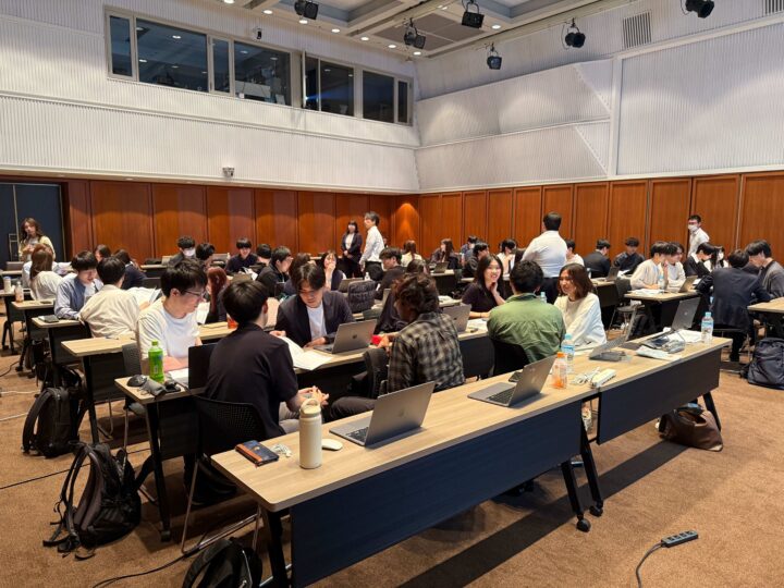 実機研修1日目の様子