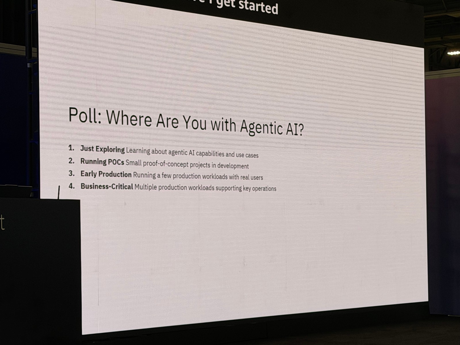 Agentic AI採用状況のアンケート