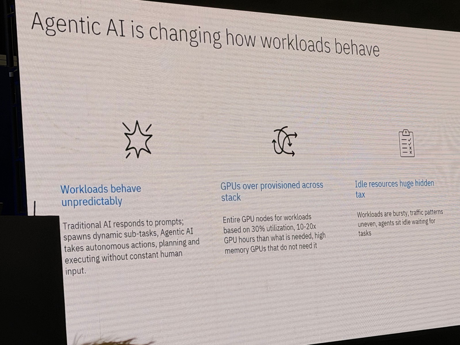 Agentic AIがワークロードを変える3つの観点