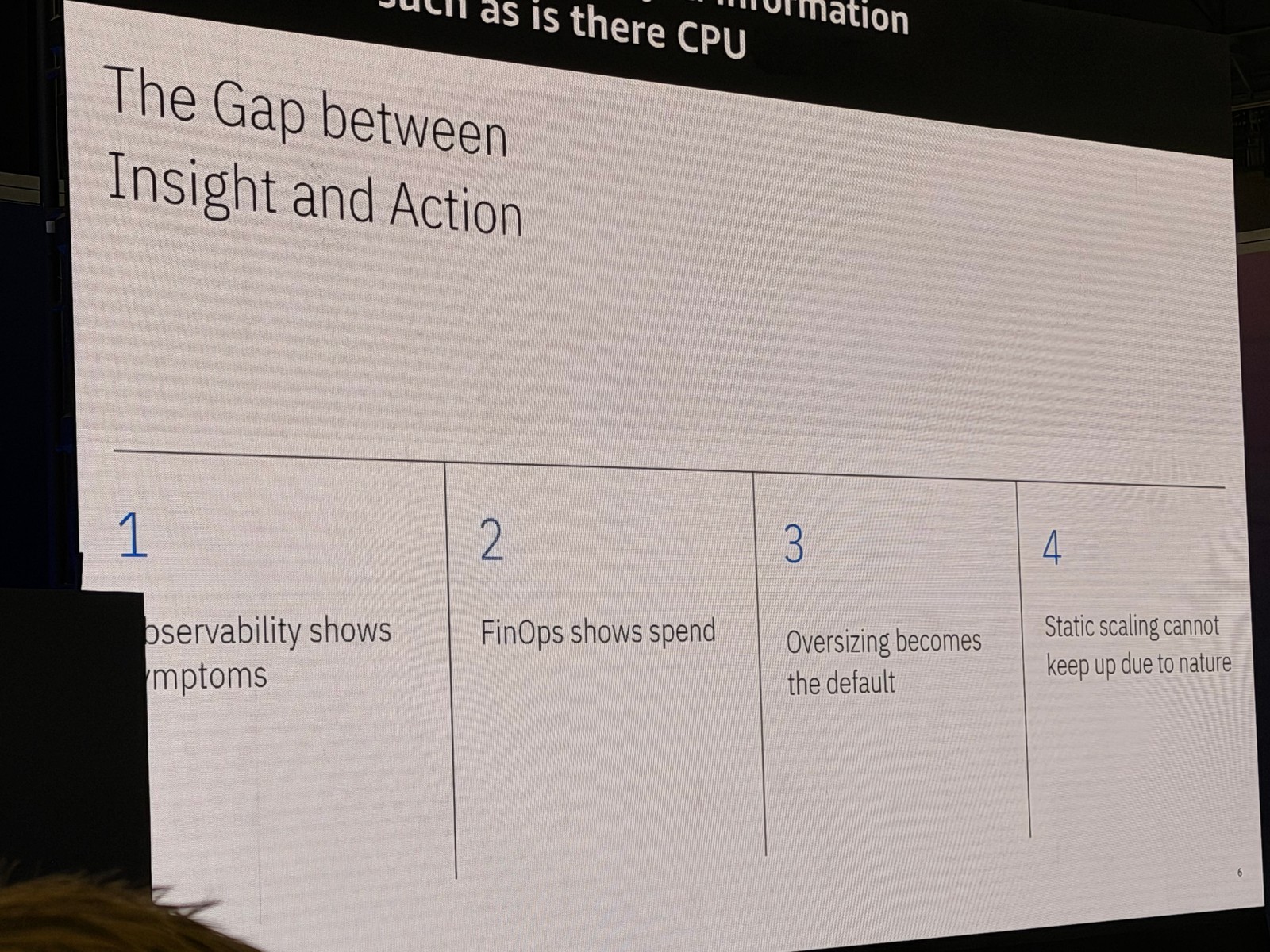 洞察とアクションのギャップ
