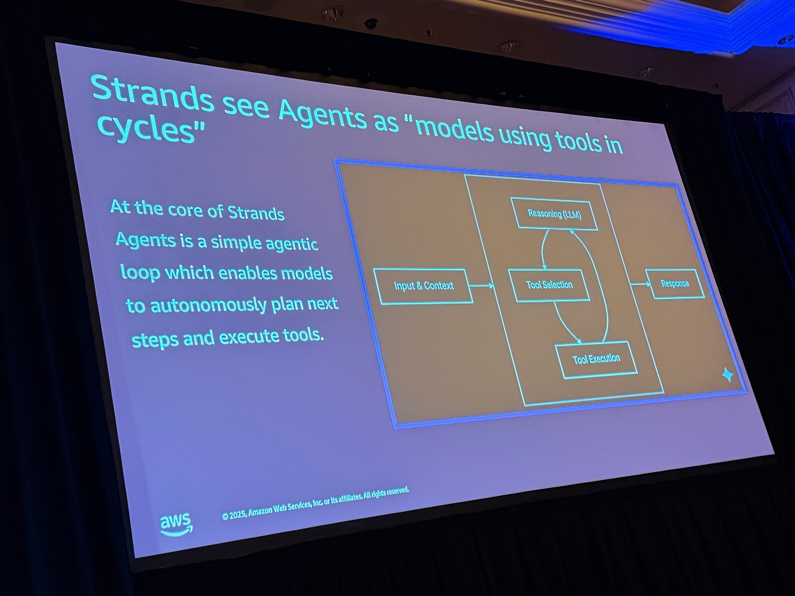 Strands のエージェントループ