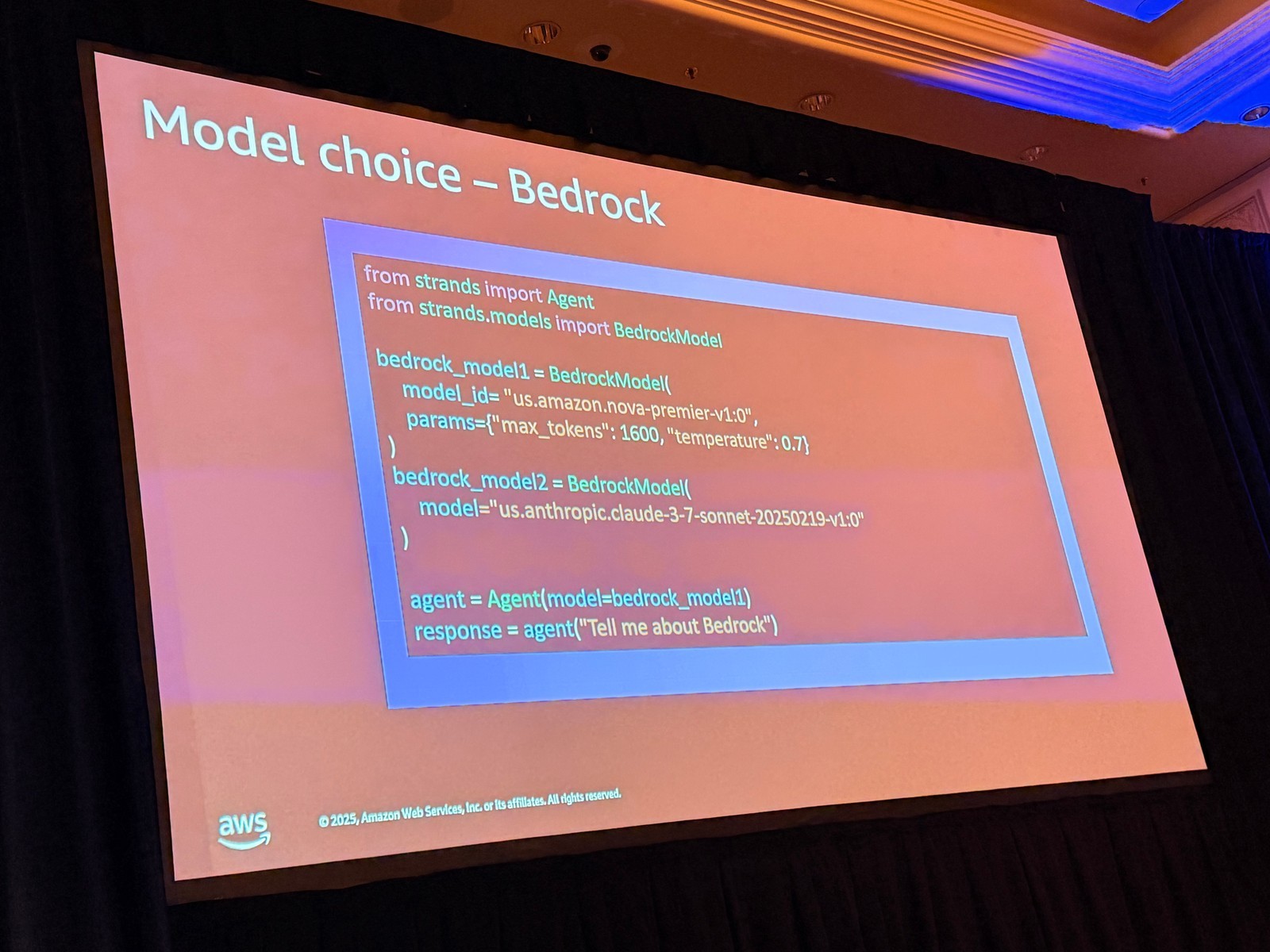 モデル選択のコードサンプル