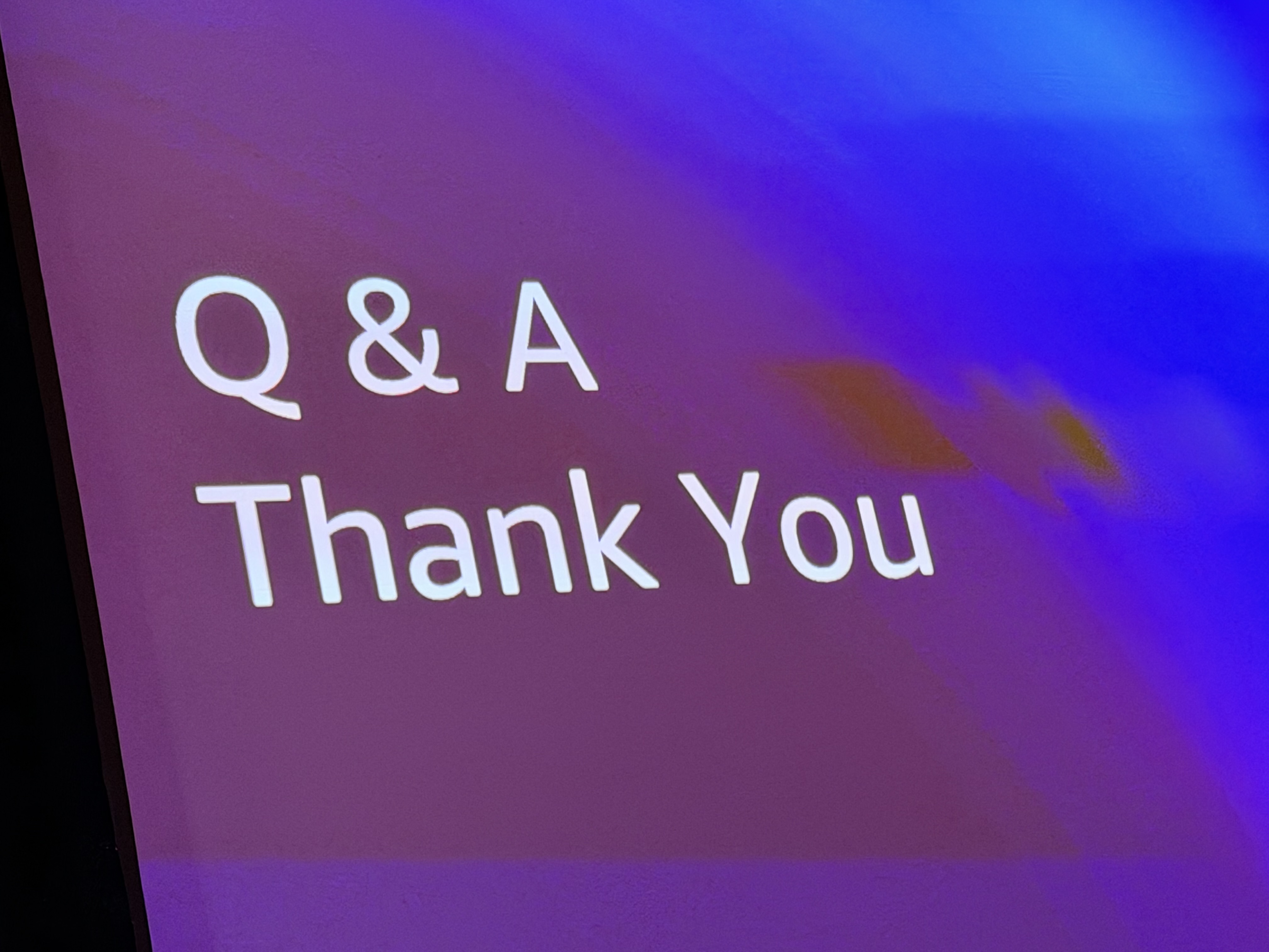 Q&A セッション