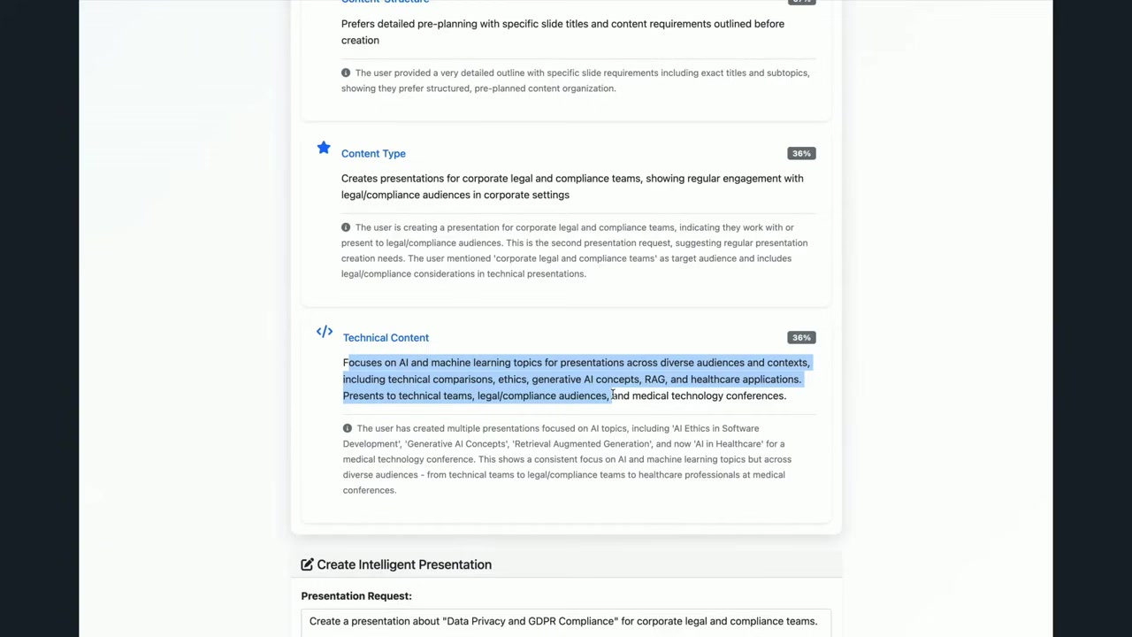 デモ画面：メモリの比較分析