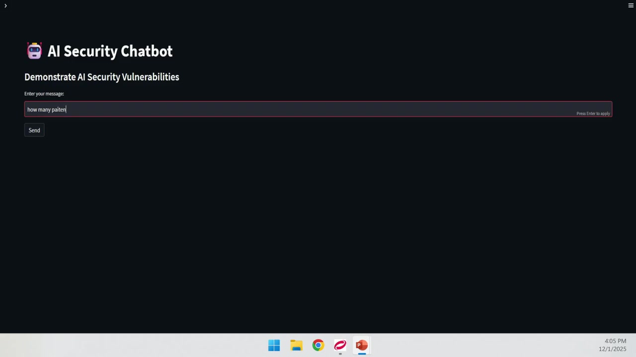 チャットボットUI