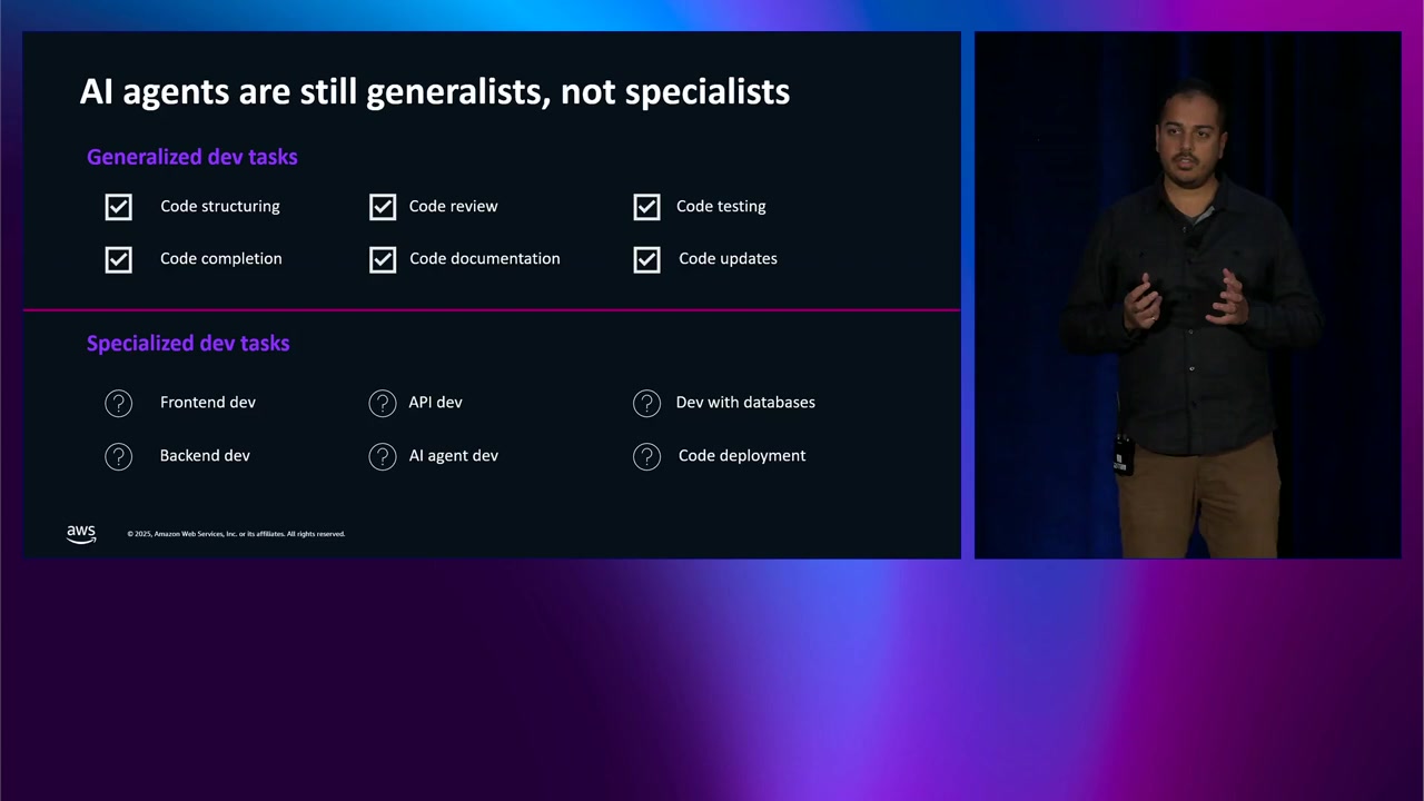 AIエージェントはゼネラリストであり、スペシャリストではない