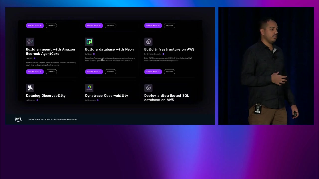 パワーマーケットプレイス:様々なpowerがカタログ形式で表示されている