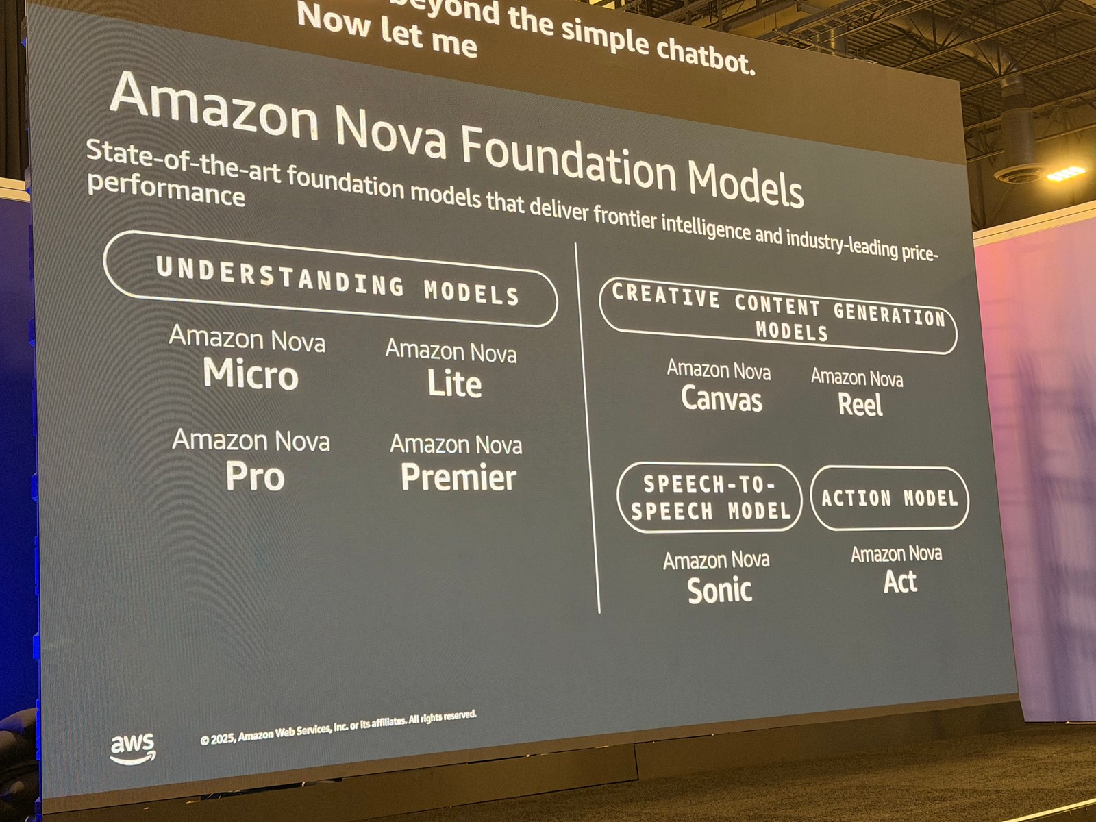 Amazon Nova Foundation Models