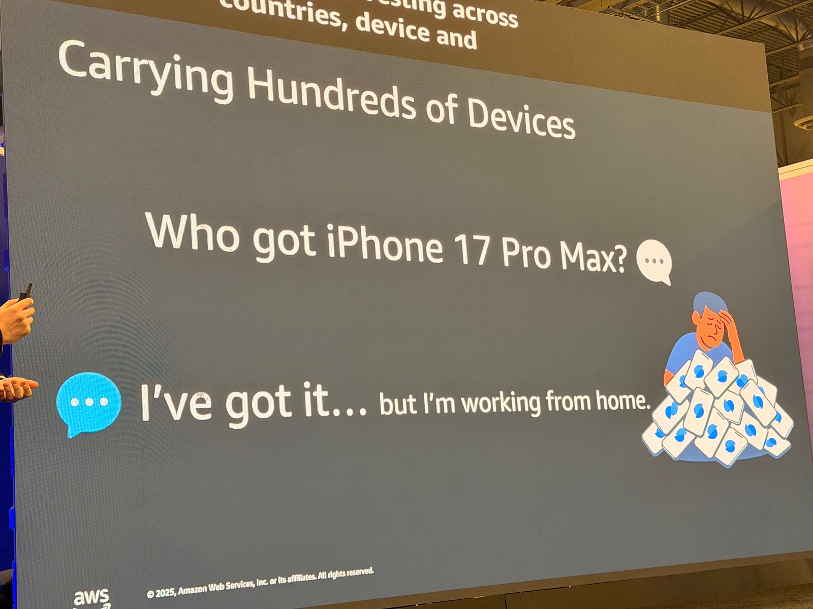 Carrying Hundreds of Devices