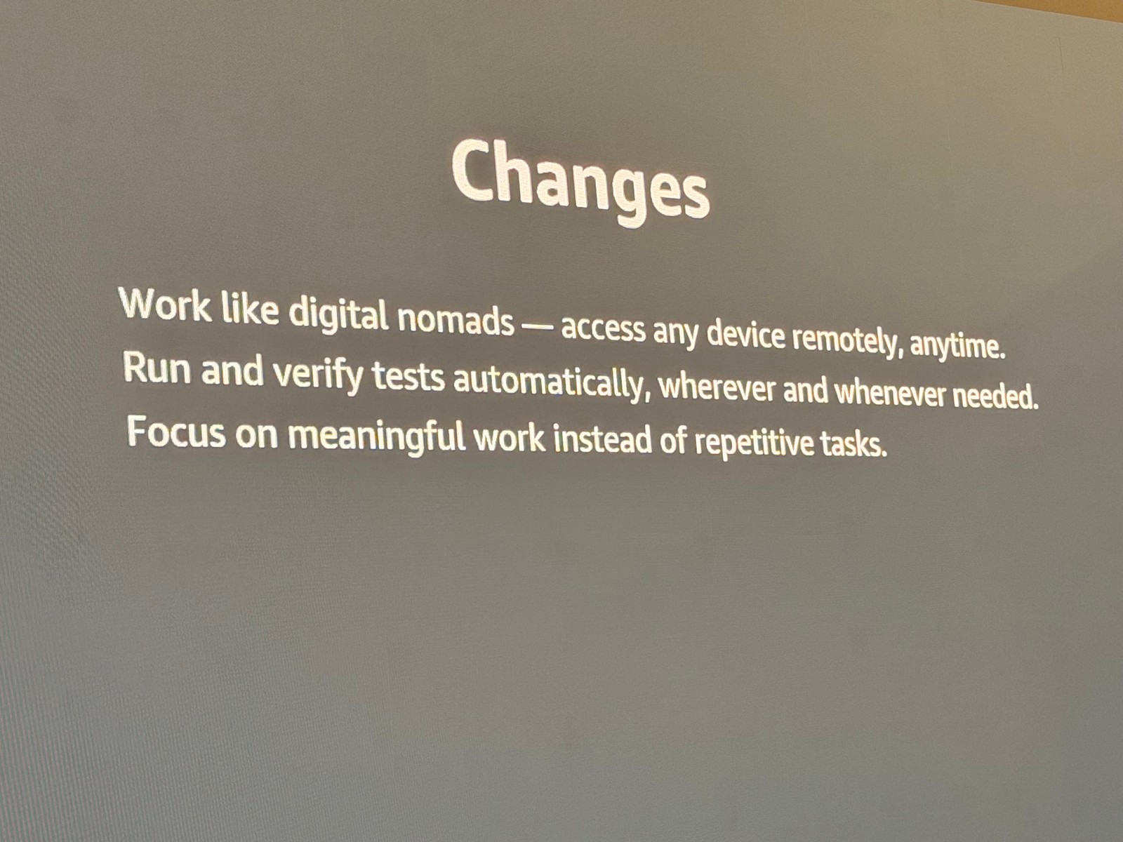 Changes(変化・成果)