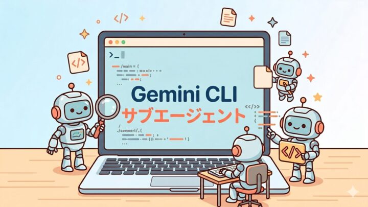 Gemini CLI に Subagents がやってきた。機能やメリット纏め。