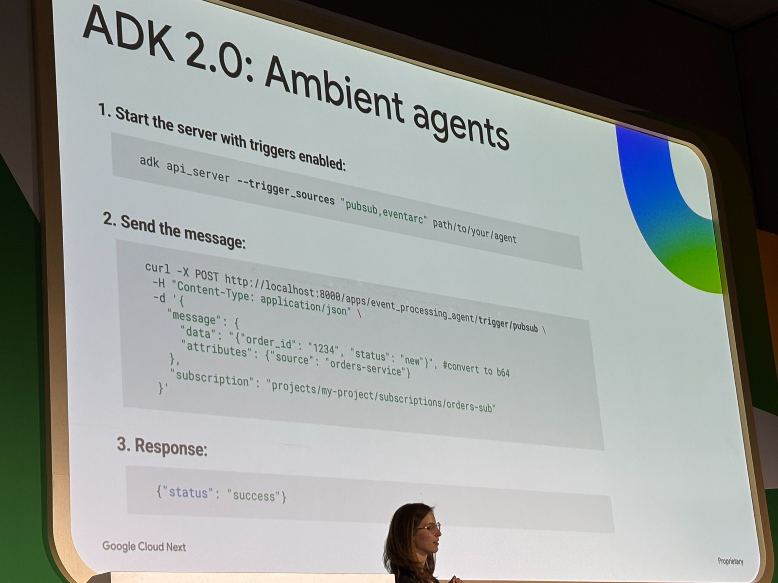 Ambient agents コード例