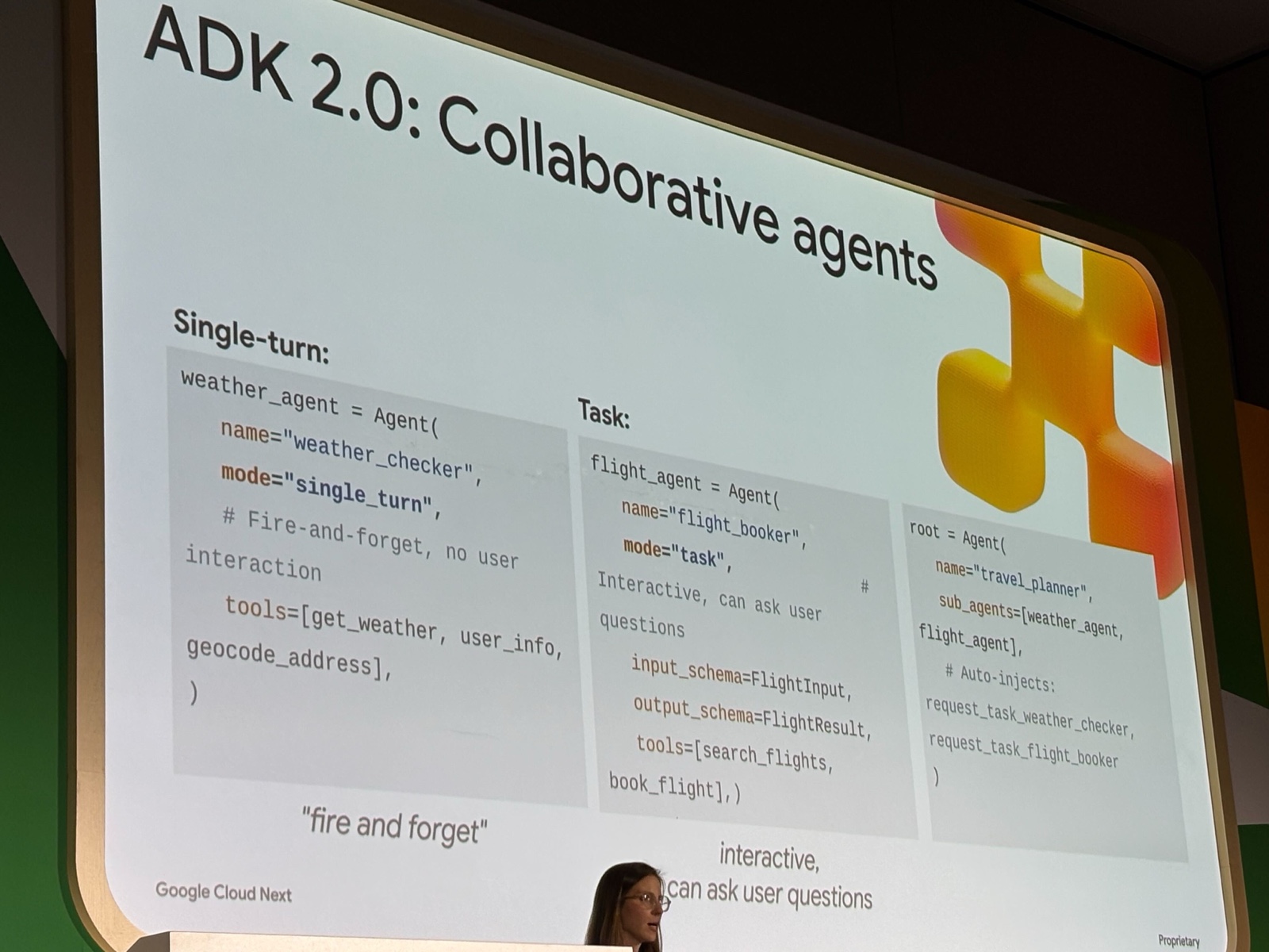 Collaborative agents コード例