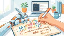 生成 AI とともにブログ書いてても自分っぽさを出したい、そうだ自分風ブログスキルを作ろう