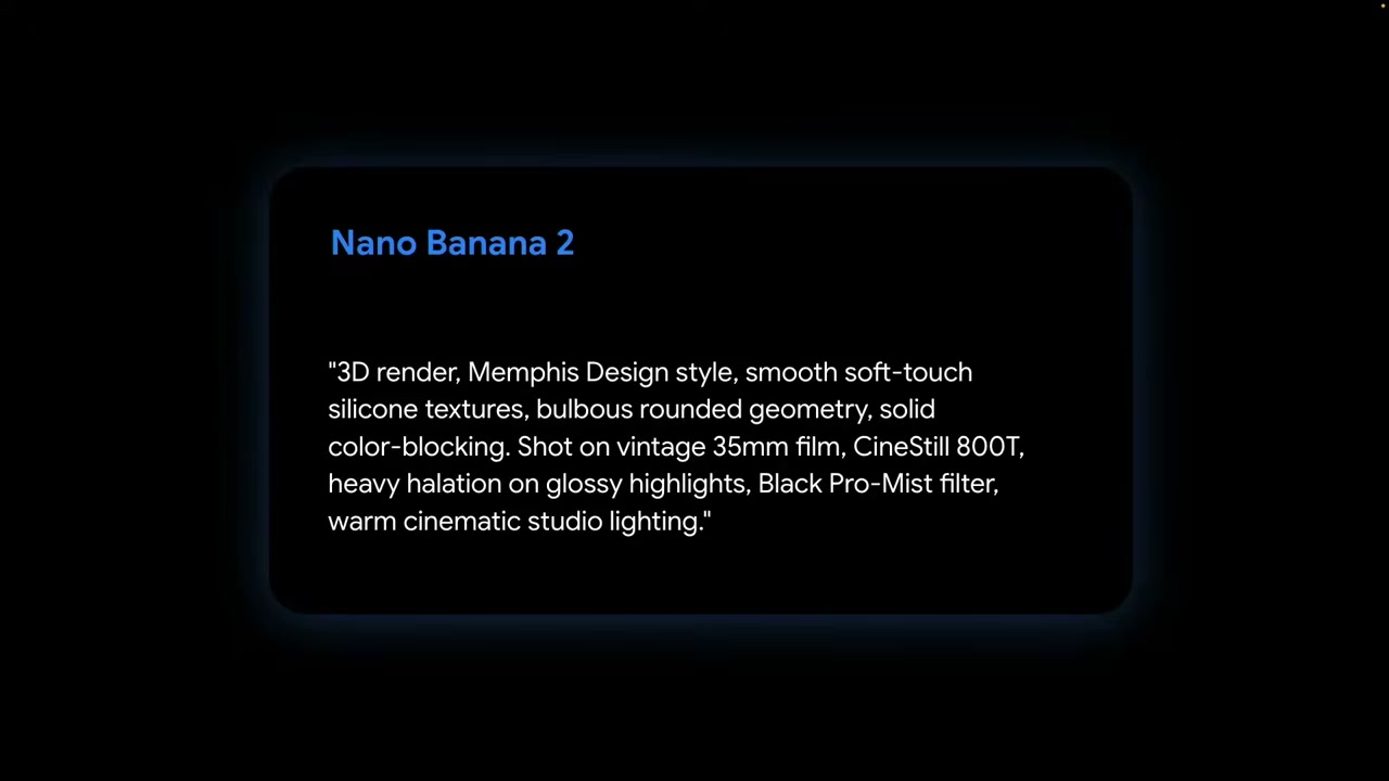 Nano Banana 2 のプロンプト例（35mm フィルム・CineStill 800T などを指定）
