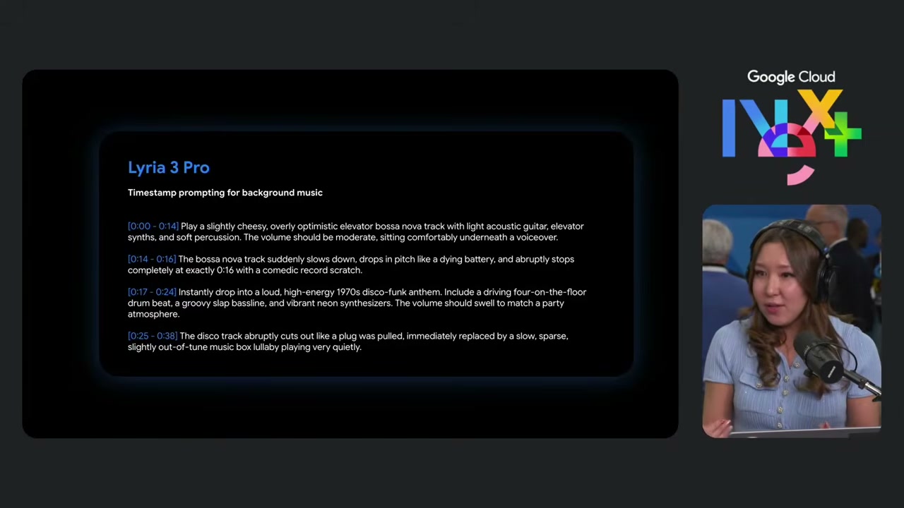 Lyria 3 Pro のタイムスタンプベース BGM プロンプト