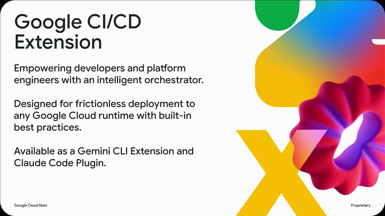 Google CI/CD Extension の発表スライド