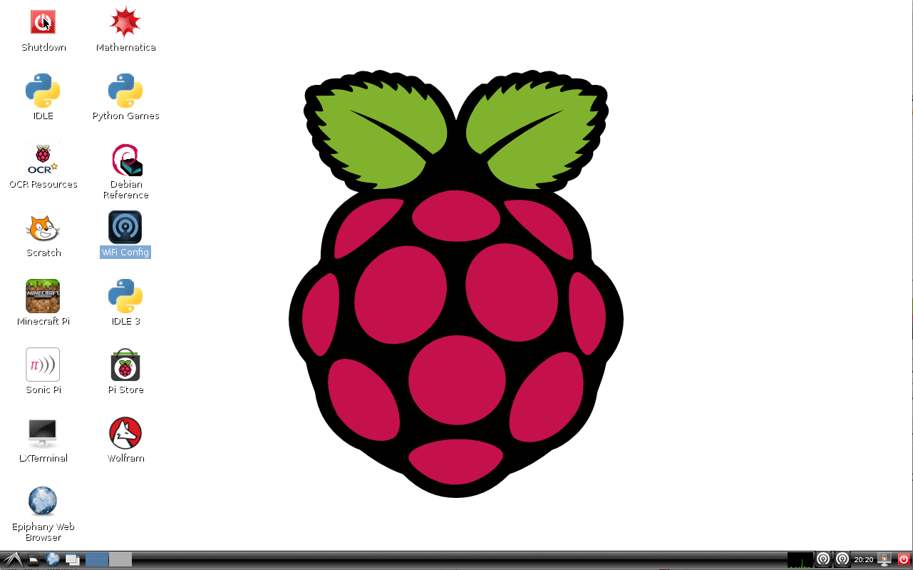 Raspberry Pi にインストールしたOSの起動確認